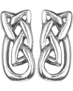 Sterling Silver Celtic  Stud Earrings